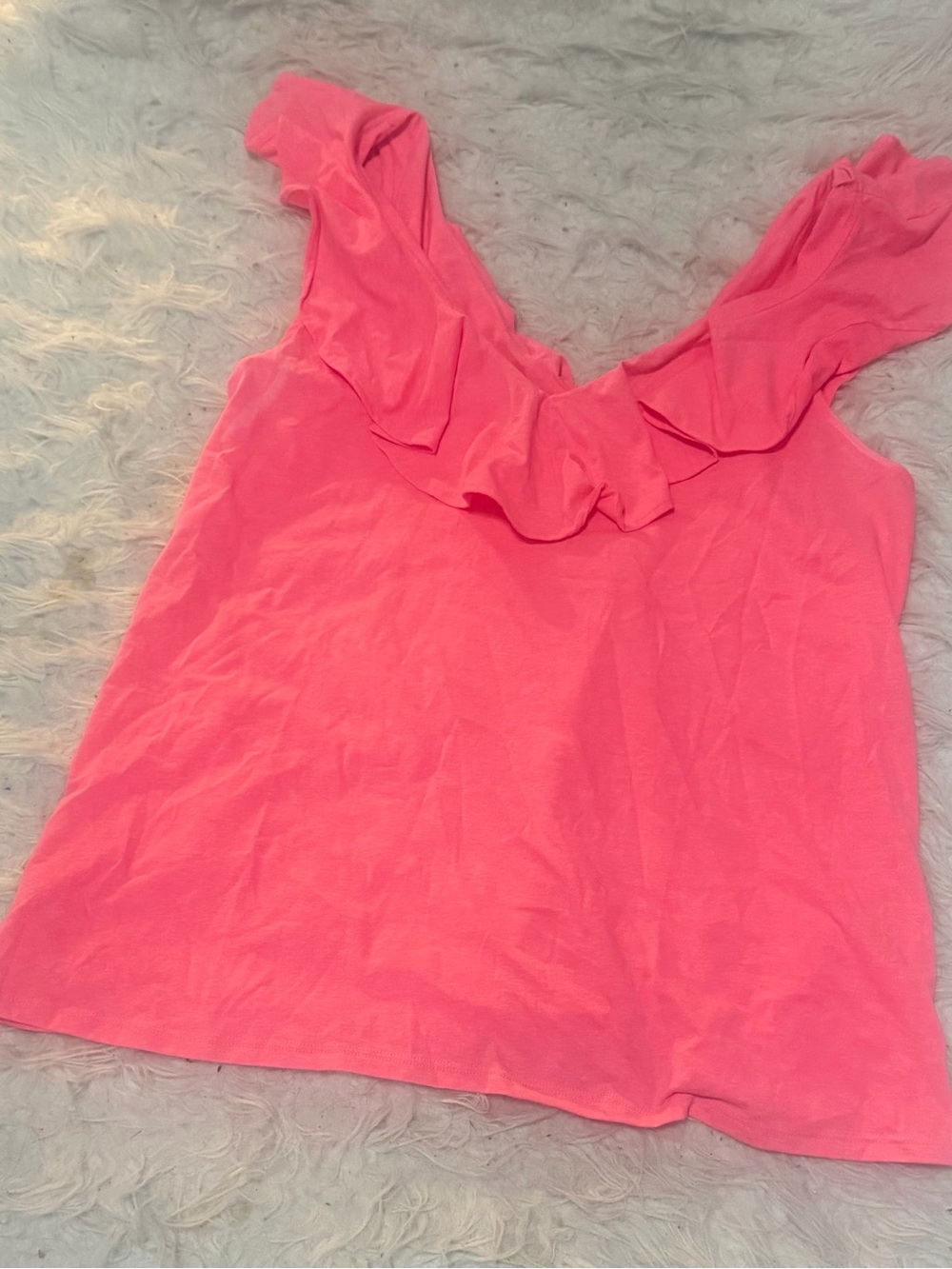 Lilly Pulitzer coral Pink Top with Lily Tropical Floral Skort size XL - Picture 7 of 9